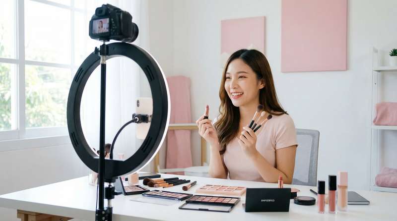 黄色仓库美妆视频教程